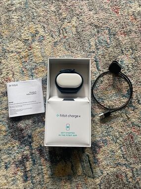 Fitbit Charge 4 Tracker, Used few times!